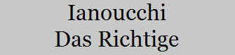 Ianoucchi