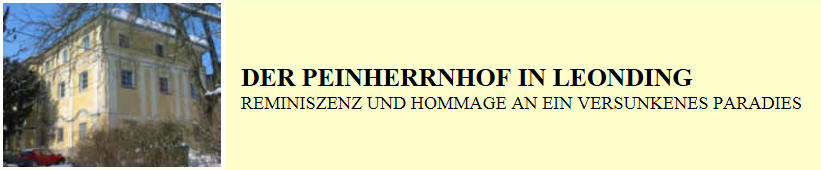 Der Peinherrnhof in Leonding